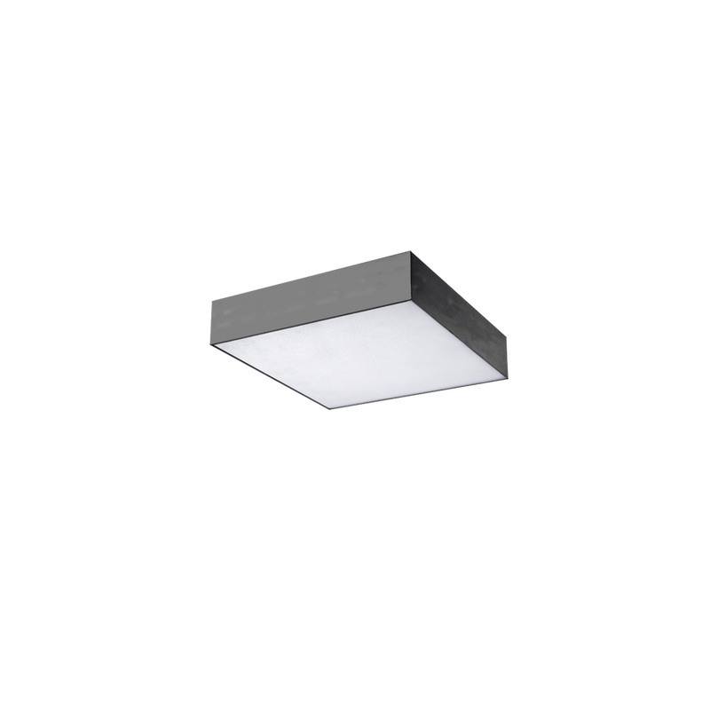 MONZA ceiling lamp 1L, black, LED LED