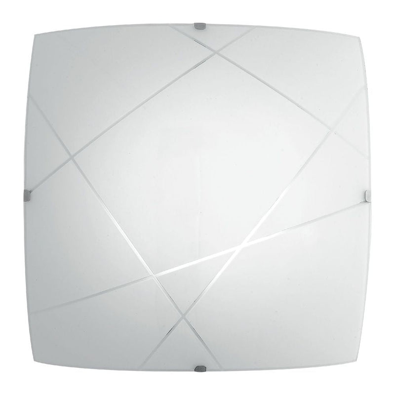 Flush mount Luce Ambiente e Design ALEXIA glass LED