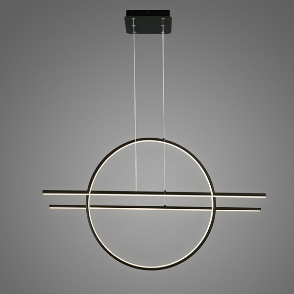 Hanging lamp Linea No. 1 black 3K