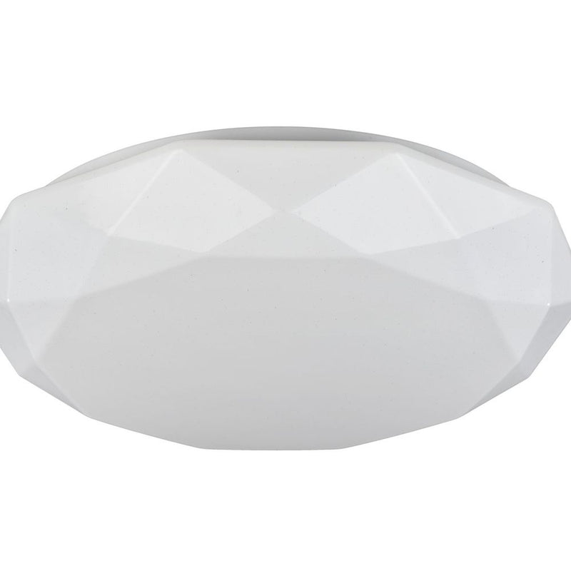 Flush mount Maytoni Crystallize acrylic white LED