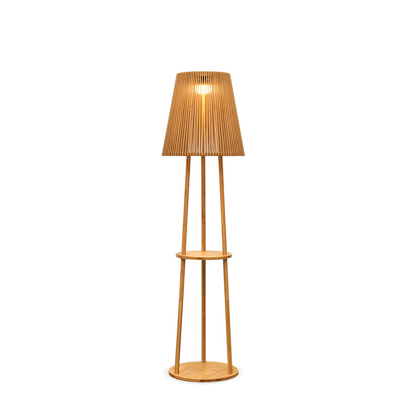 Floor lamp Newgarden OKINAWA light wood