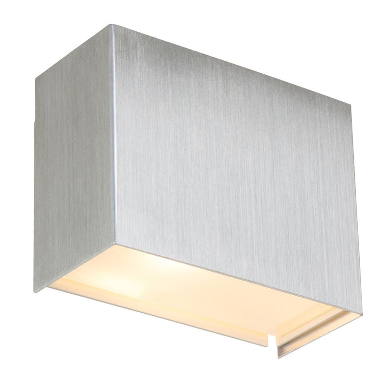 Wall sconce Box metal silver G9