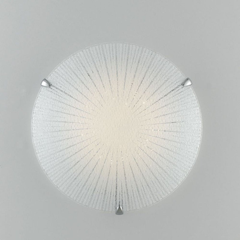 Flush mount Luce Ambiente e Design CHANTAL glass LED