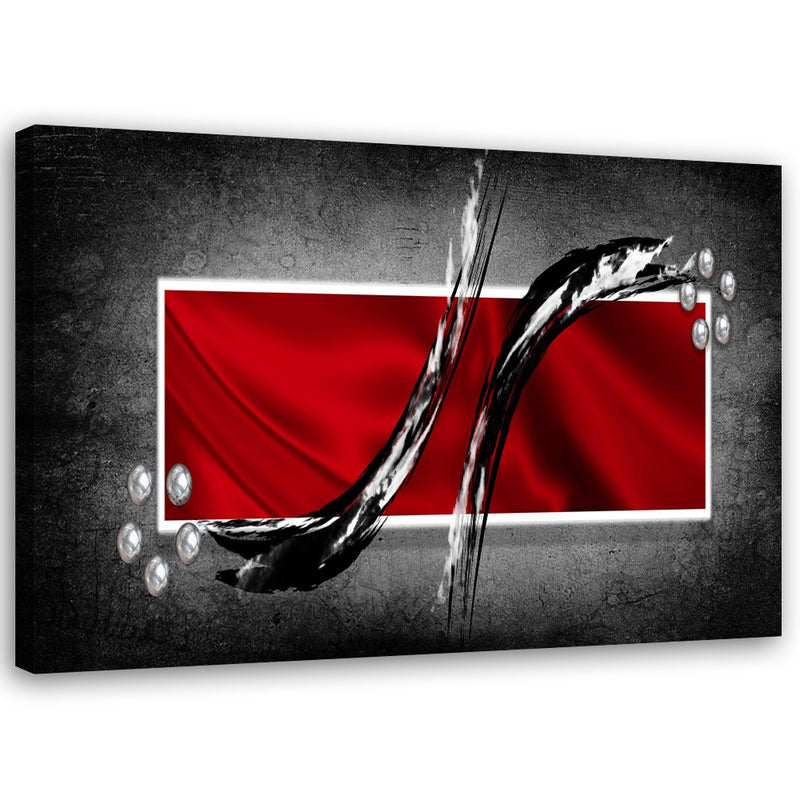 Canvas print, The secret of red