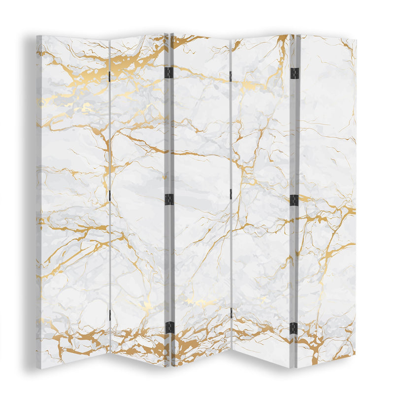 Room divider Double-sided, Light marble