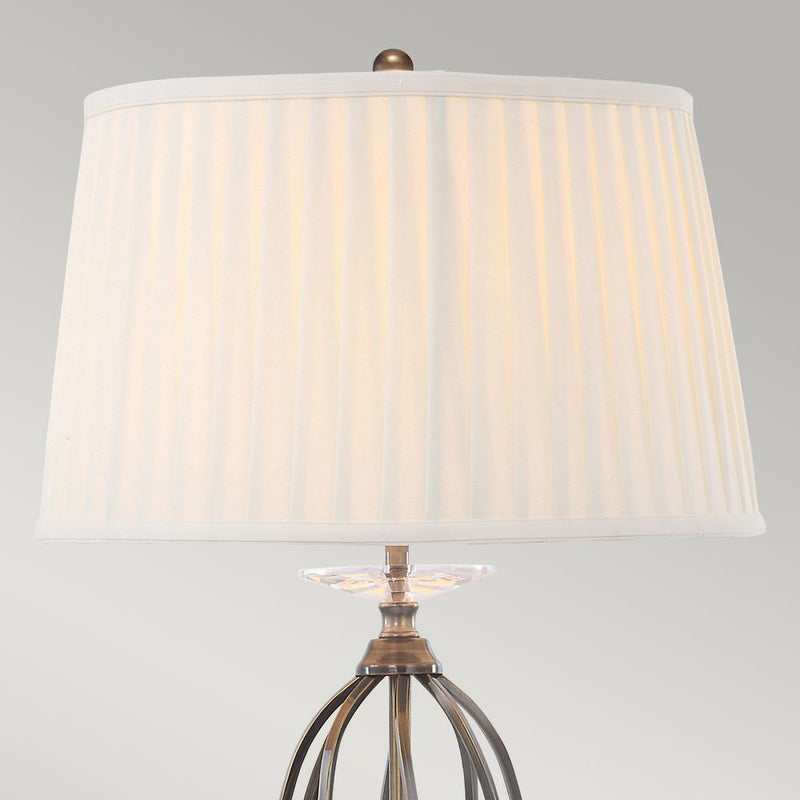 Table lamp Elstead Lighting (AG-TL-AGED-BRASS) Aegean steel E27