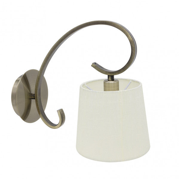 BOGOTA wall sconce 1xE14 leather