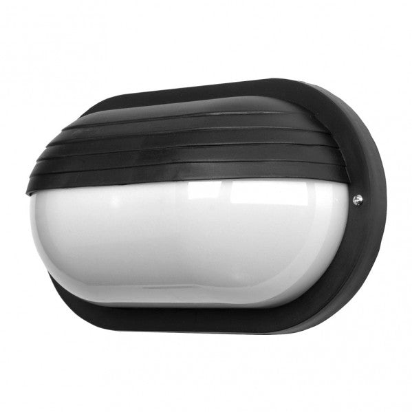 CANOPUS outdoor wall light 1xE27 polycarbonate black