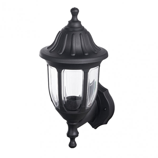 ANGELICA outdoor wall light 1xE27 polycarbonate black