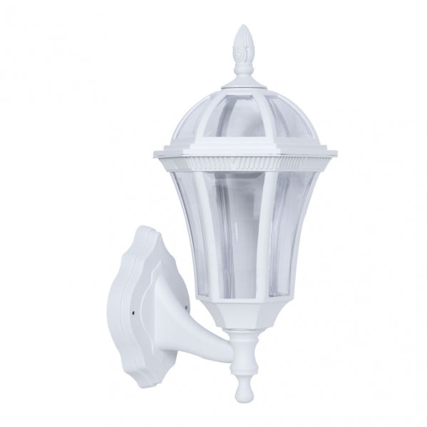 COMINO outdoor wall light 1xE27 polycarbonate white
