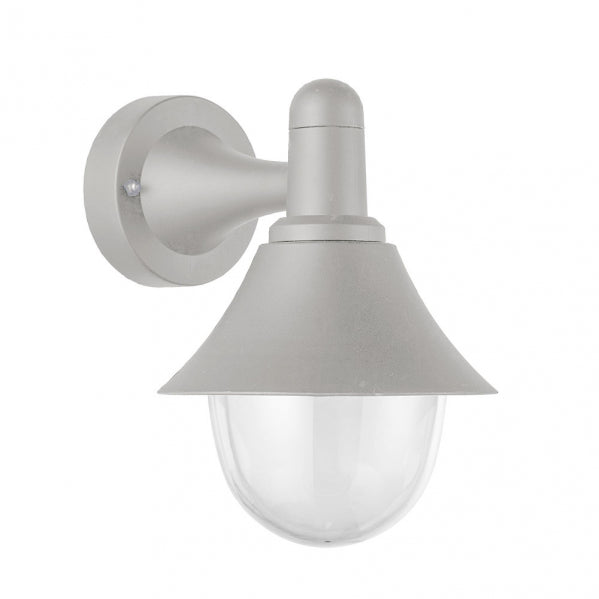 MENTOL outdoor wall light 1xE27 polycarbonate Grey