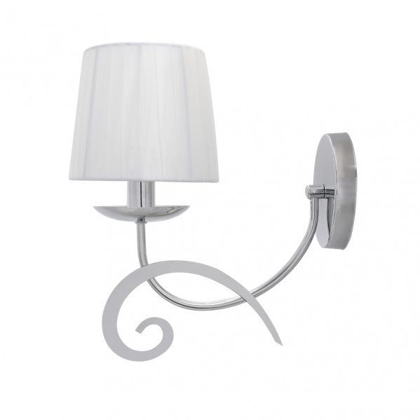 LUXOR wall sconce 1xE14 chrome