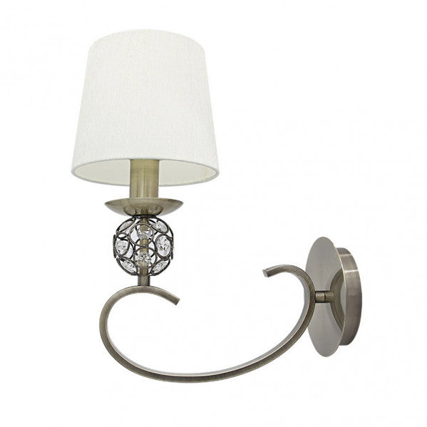 ORDONEZ wall sconce 1xE14 leather