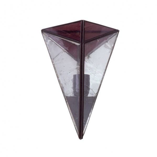 PIRAMIDE washer sconce red