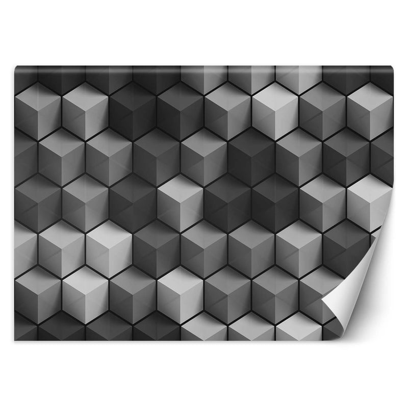 Fondo de pantalla, cubos abstractos 3d