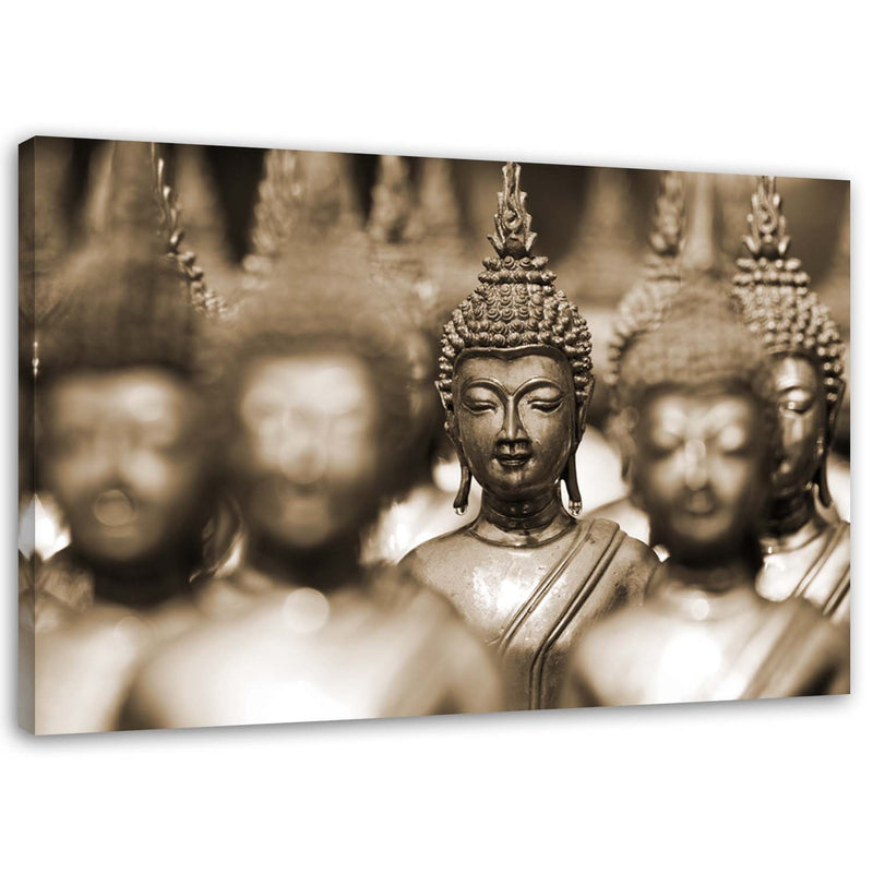 Canvas print, Buddha in the crowd