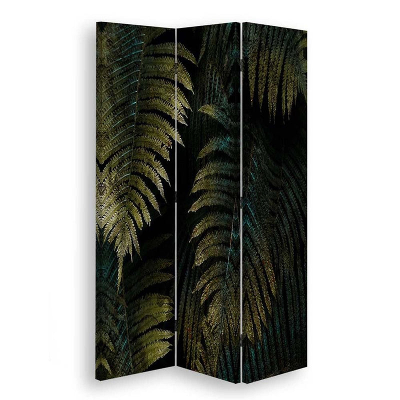Room divider Double-sided rotatable, Leaf in darkness