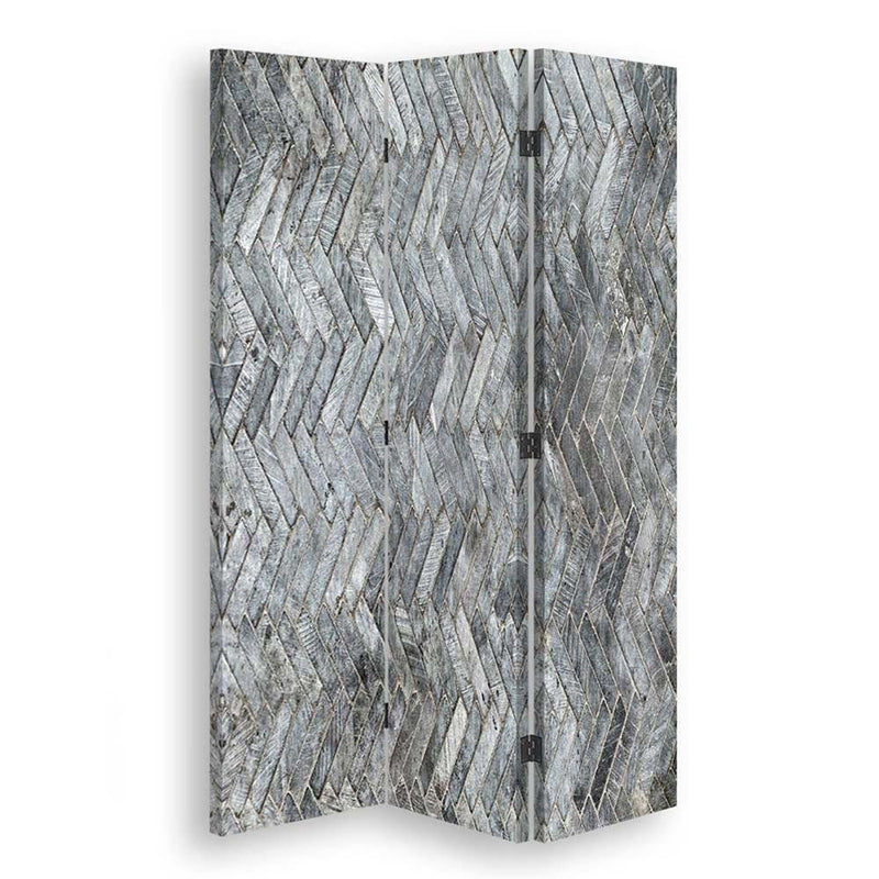 Room divider Double-sided rotatable, Plain grey