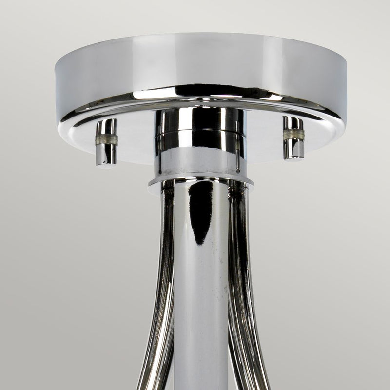 Flush mount Elstead Lighting (BATH-FALMOUTH-SF-PC) Falmouth mild steel G9 3 bulbs