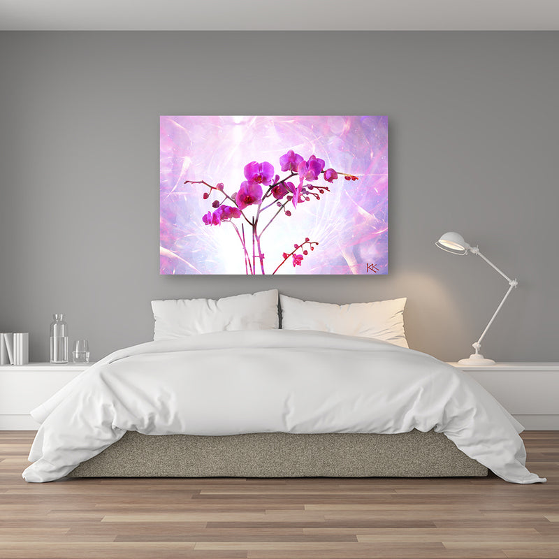 Deco panel print, Orchid flower