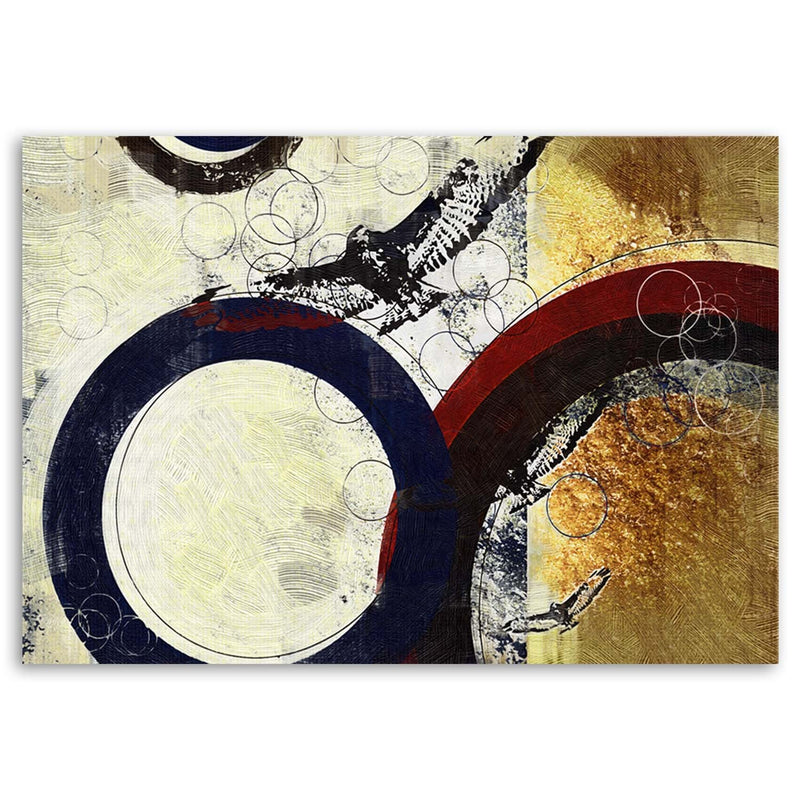 Deco panel print, Brown abstraction