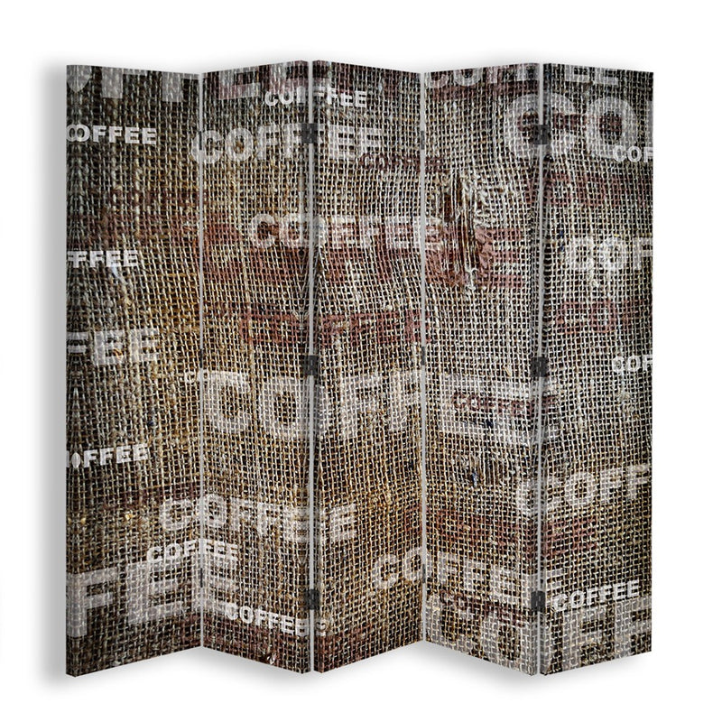 Room divider Double-sided, Coffee