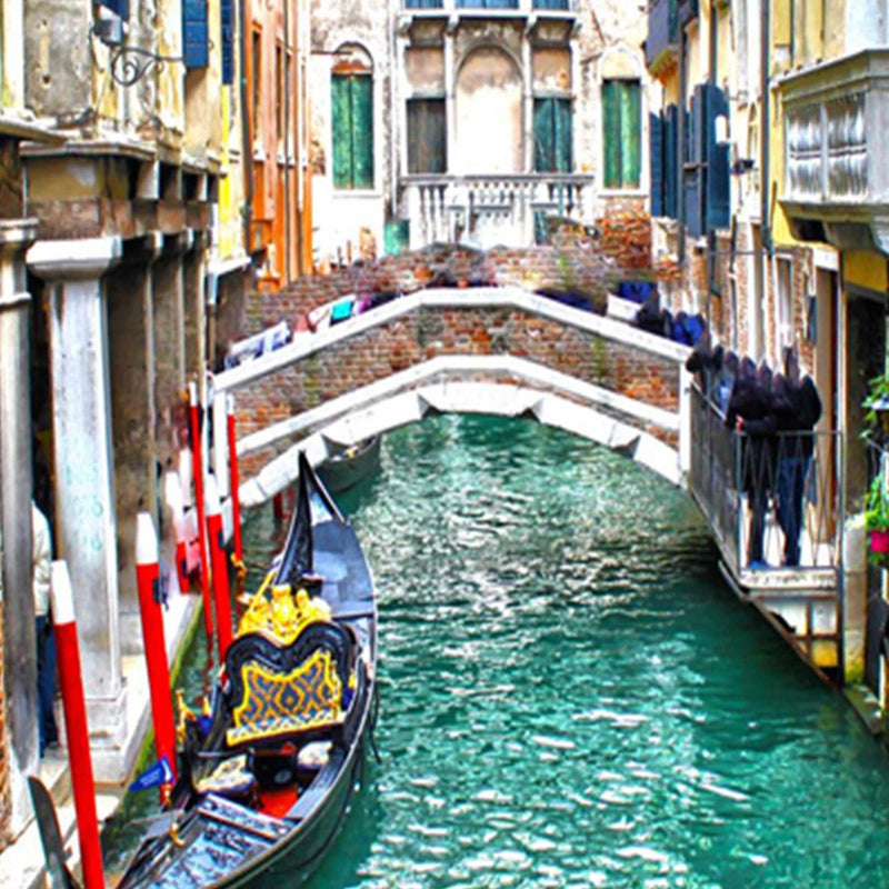 Room divider Double-sided rotatable, R. Kulik Venetian Canal