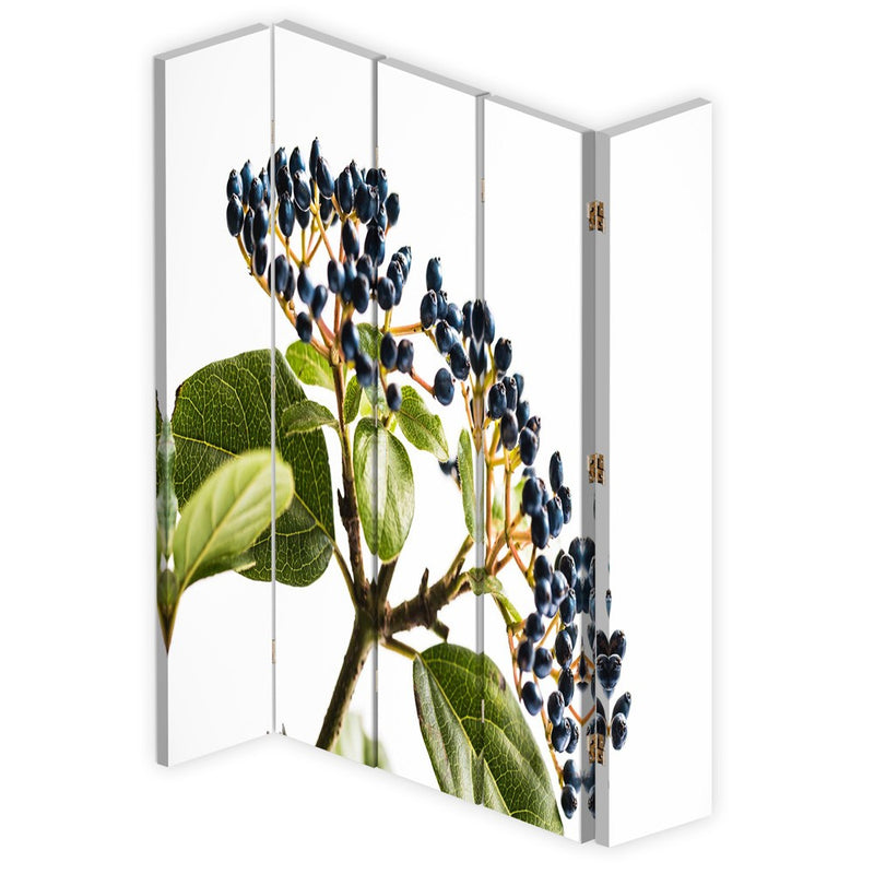 Room divider Double-sided rotatable, Elderberry
