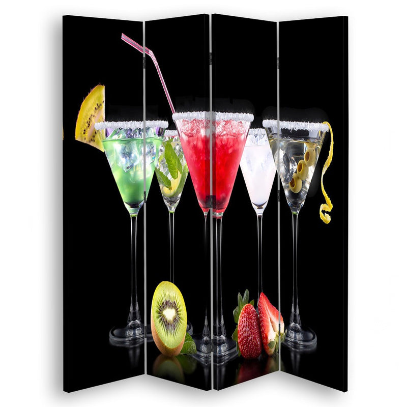Room divider Double-sided, Drinks & Fruit
