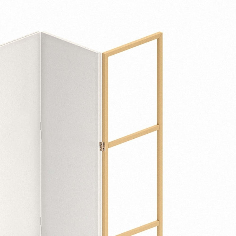 Room divider Double-sided rotatable, Elegant beige