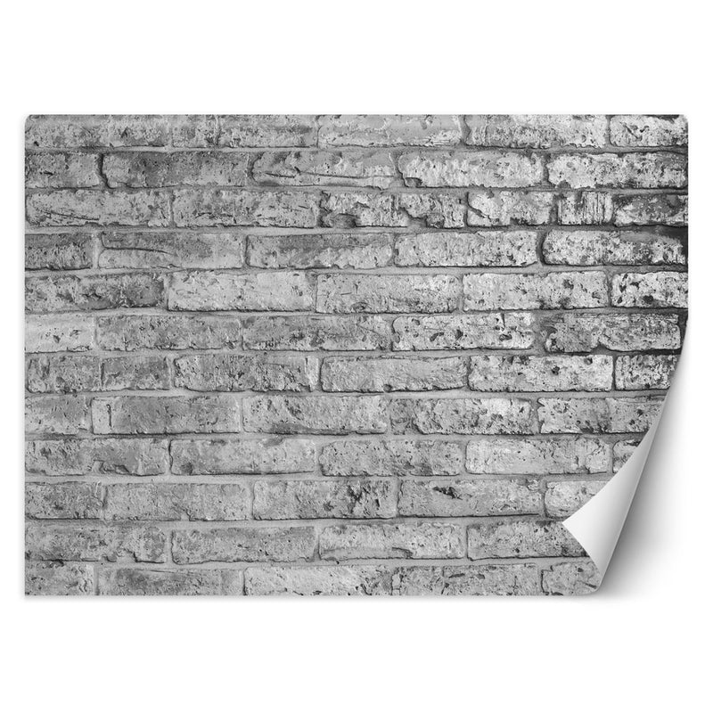 Wallpaper, Grey Stone Texture Brick Wall
