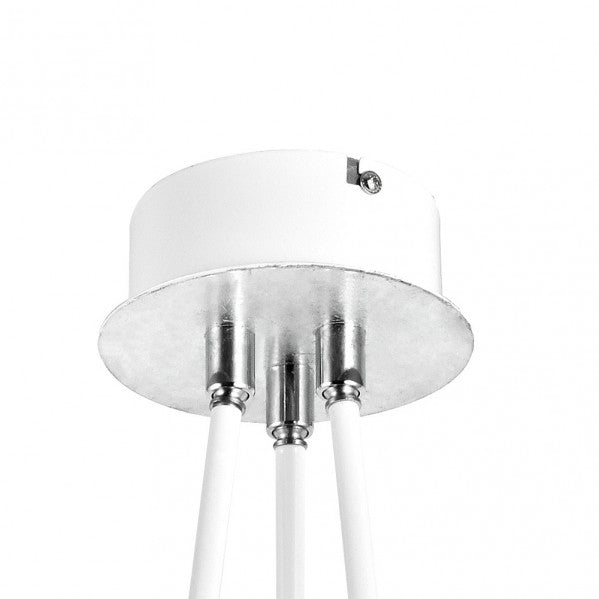 CIUDAD DEL CABO chandelier 18W metal white