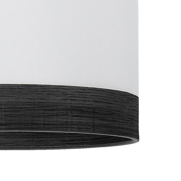 OLGA pendant lamp 1xE27 metal / textile white