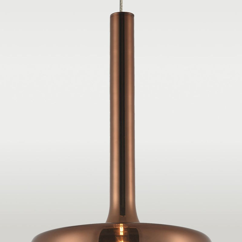 Linear suspension COPENHAGEN L3 copper
