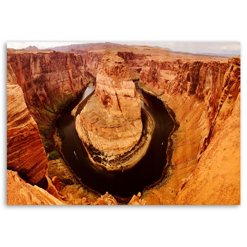 Deco panel print, Colorado grand canyon