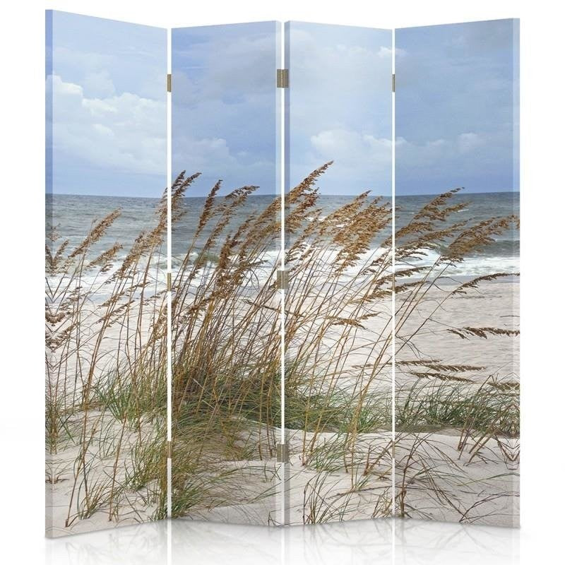 Room divider Double-sided, Grass by the sea