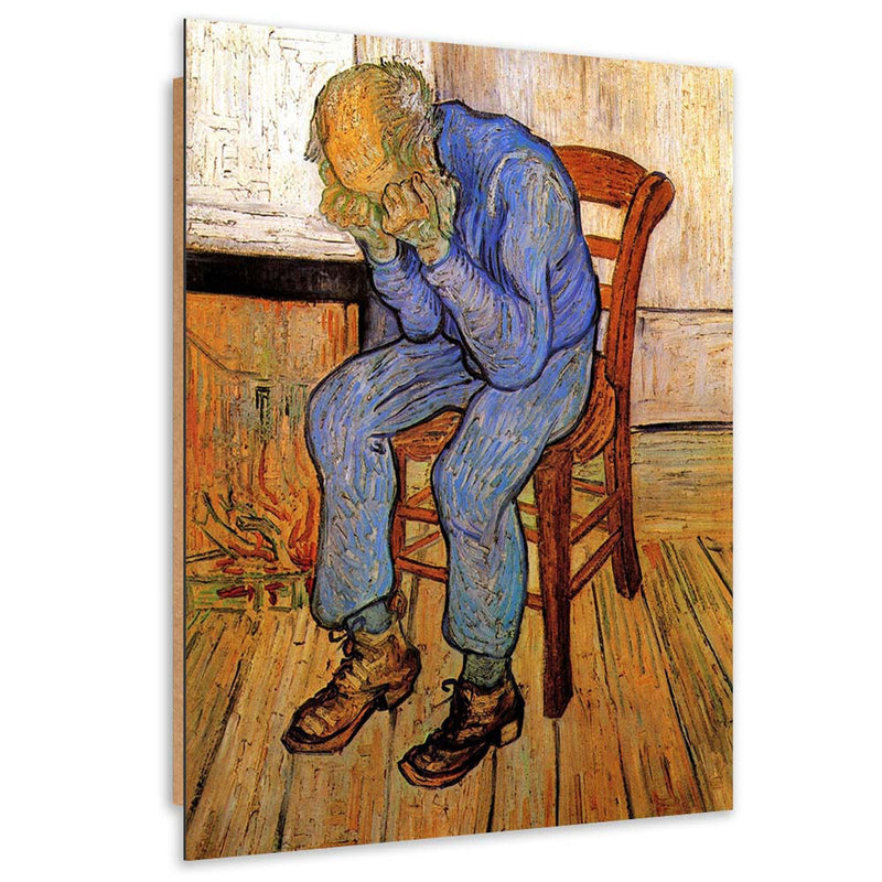 Deco panel print, Old man in sorrow - v. van gogh reproduction