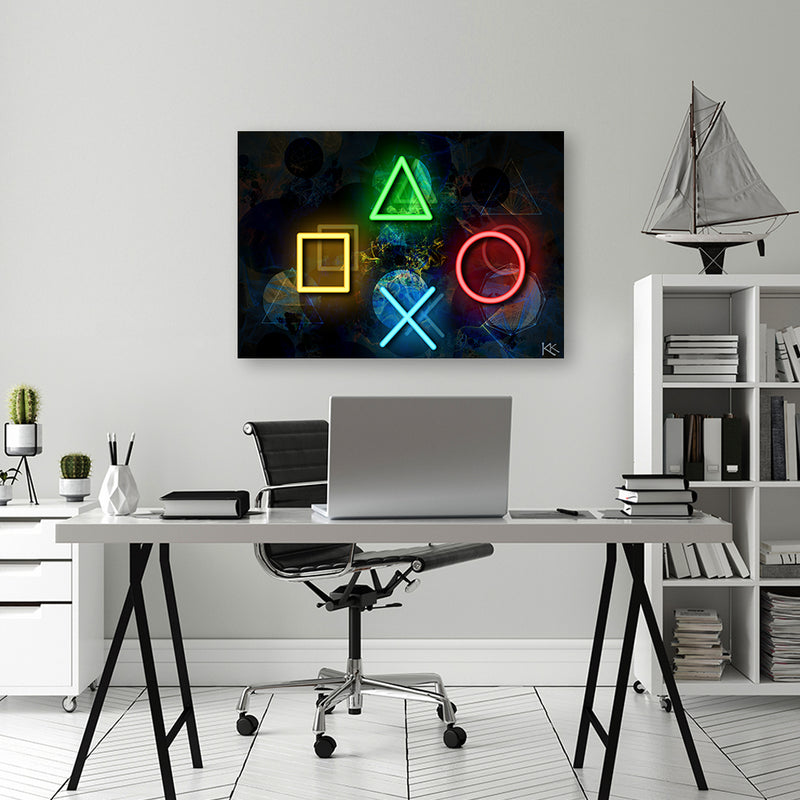 Canvas print, Buttons for the controller