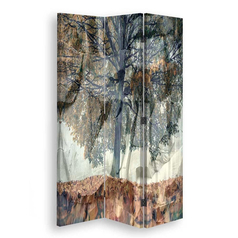 Room divider Double-sided rotatable, The mysterious tree