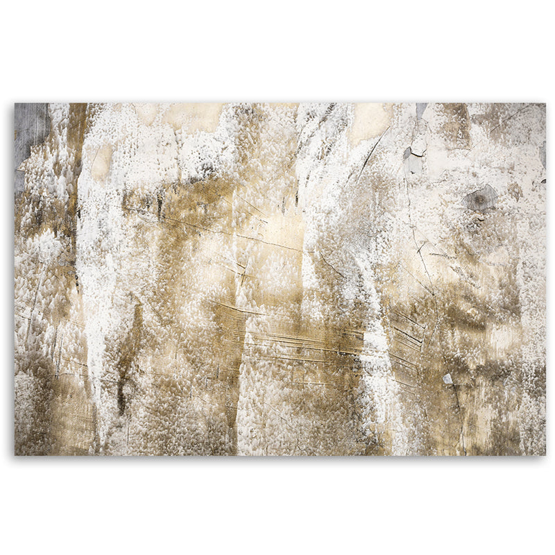 Canvas print, Golden abstract vintage