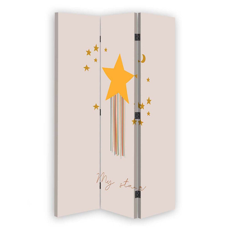 Room divider Double-sided PIN IT, Magic star