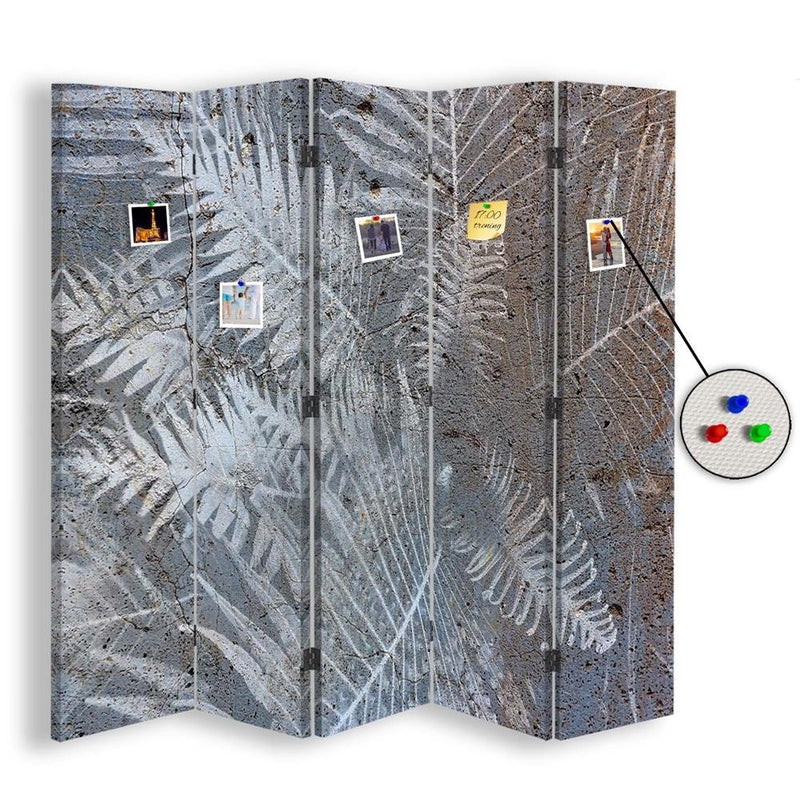 Room divider Double-sided PIN IT, Palm inspirations