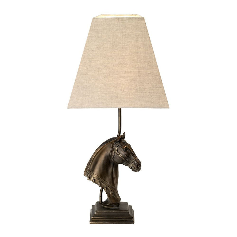Table lamp Elstead Lighting (DL-ECLIPSE-TL) Eclipse resin, hessian E27