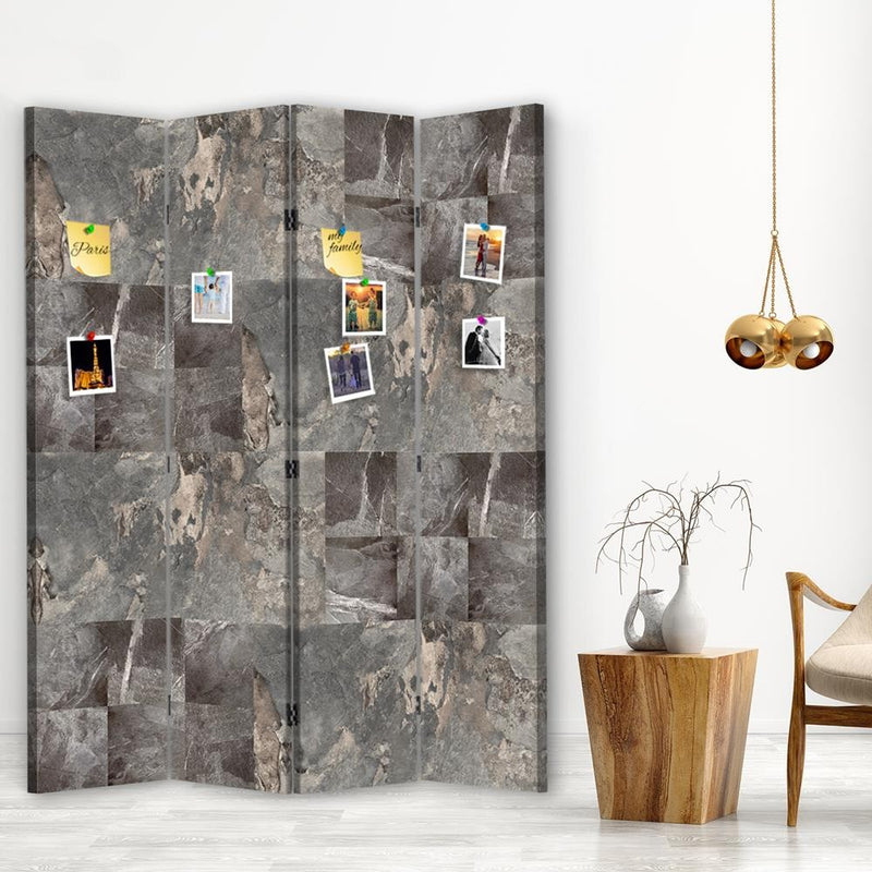 Room divider Double-sided PIN IT, Discreet charm