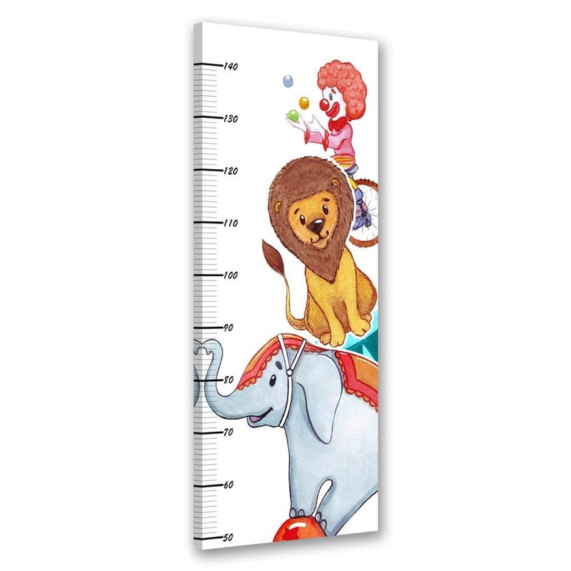 Kid growth charts, Clown and animals