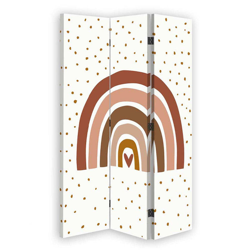 Room divider Double-sided PIN IT, Rainbow