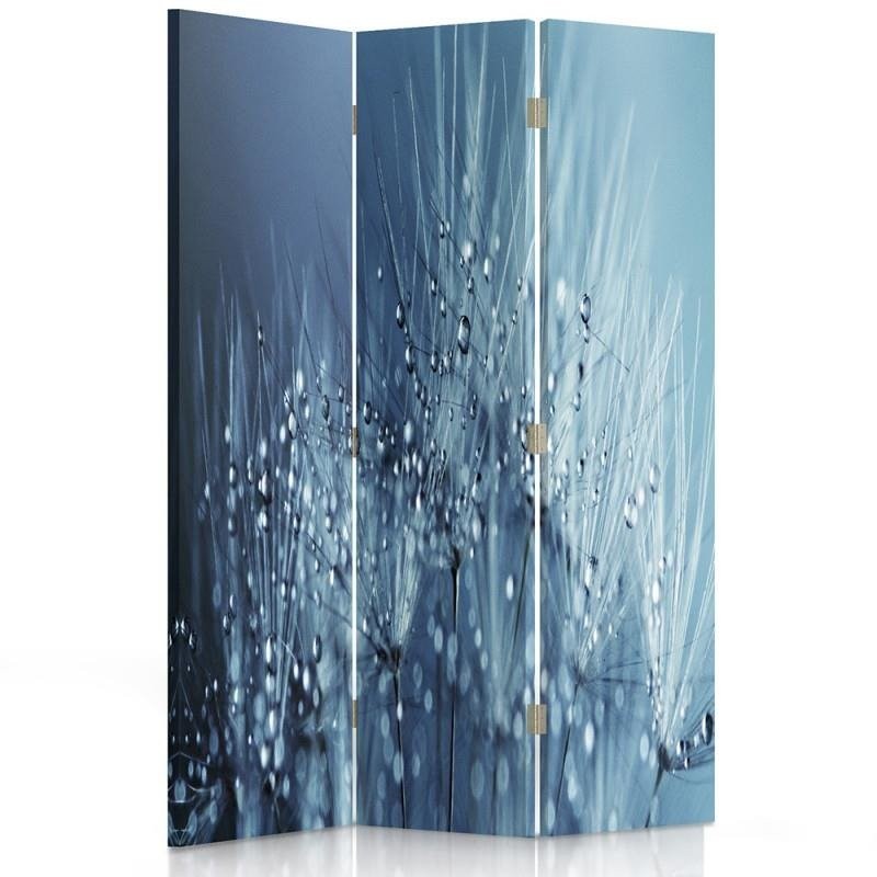 Room divider Double-sided rotatable, Blue blower