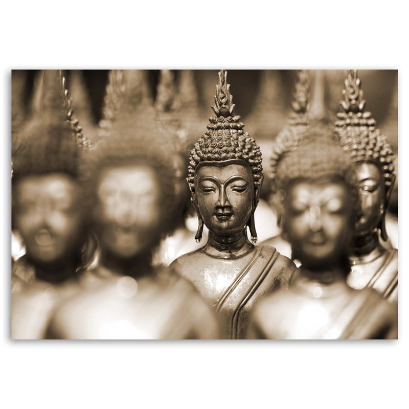 Canvas print, Buddha in the crowd