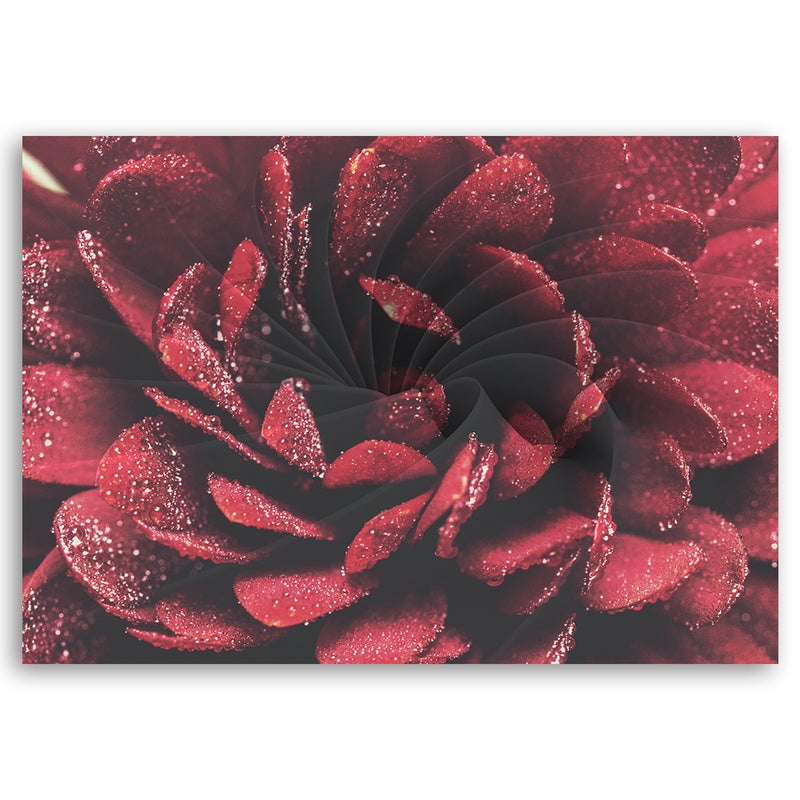 Canvas print, Macro flower
