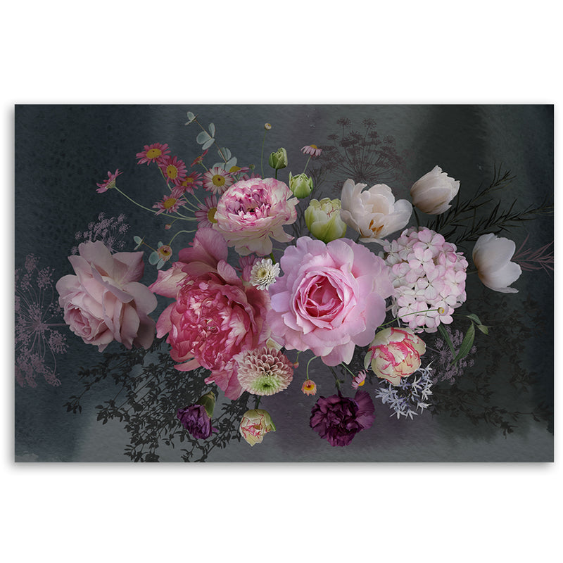 Canvas print, Bouquet of flower vintage